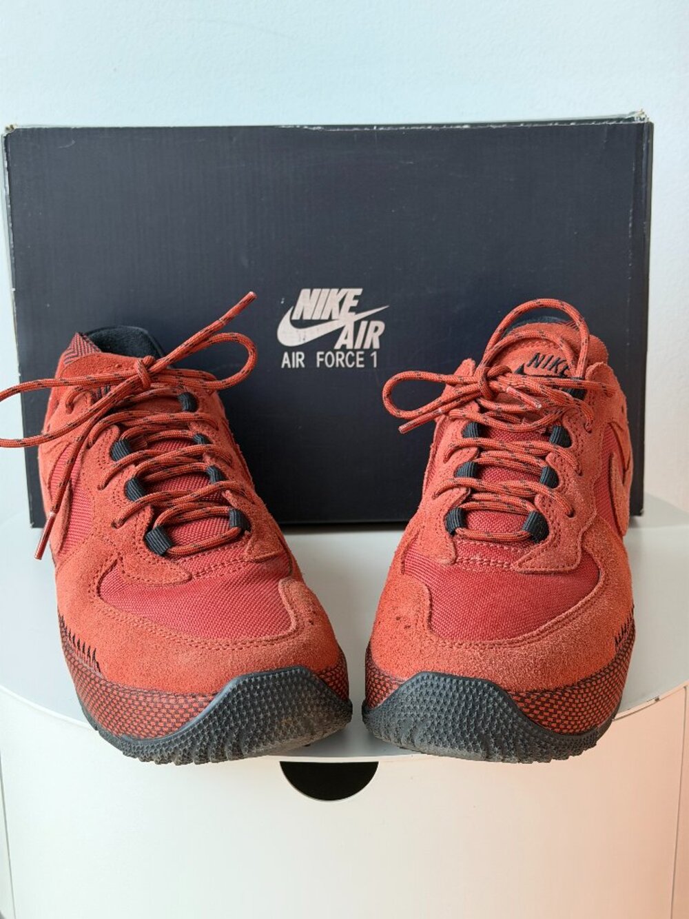 Nike Air Force 1 Wild / Rugged Orange / Size 7.5